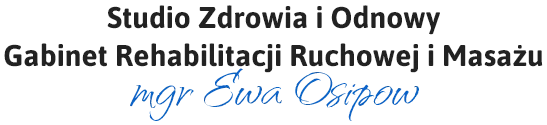 logo Osipow Ewa Studio Zdrowia i Odnowy Gabinet Rehabilitacji Ruchowej i Masażu